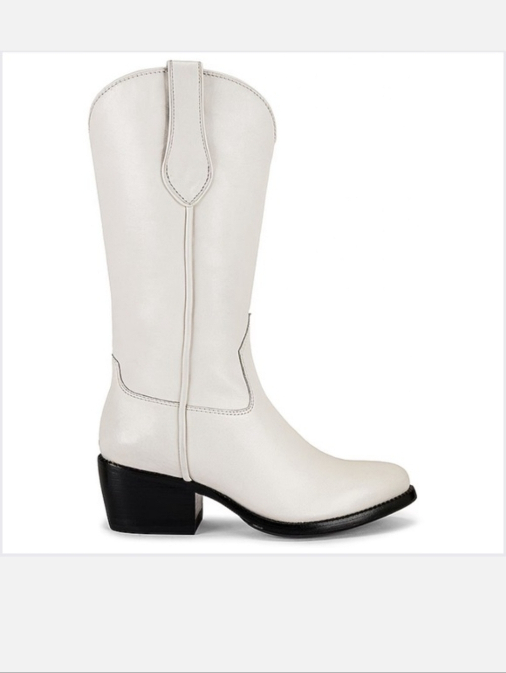 Rag & Bone Leather Cowboy Western Boots
